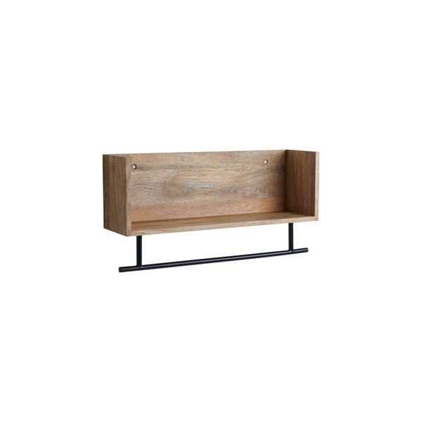 Mangopuidust riiul naturaalses värvitoonis 65 cm Sofie - Ellos Home