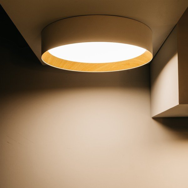 Kreem LED laevalgusti ø 45 cm - SULION-image-1