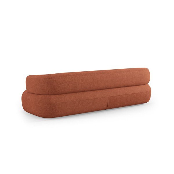 Terrakota bouclé kangast diivan 200 cm Jenny - Micadoni-image-4