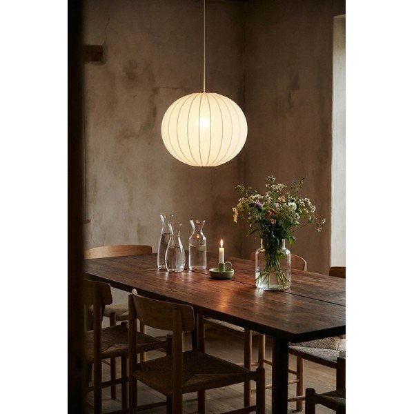 Valge ripplamp ø 50 cm Solia - Markslöjd-image-1