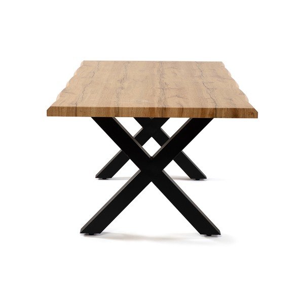 Tammeimitatsiooniga söögilaud 90x160 cm Kora - Bonami Essentials-image-3