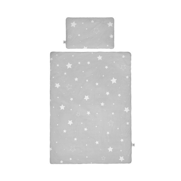 Beebi puuvillane tekk ja padjakomplekt Shining Star, 100 x 135 cm - BELLAMY-image-1