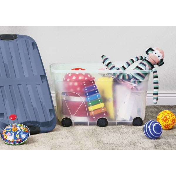 Kaanega plastist hoiukarp Roller - Rotho-image-2