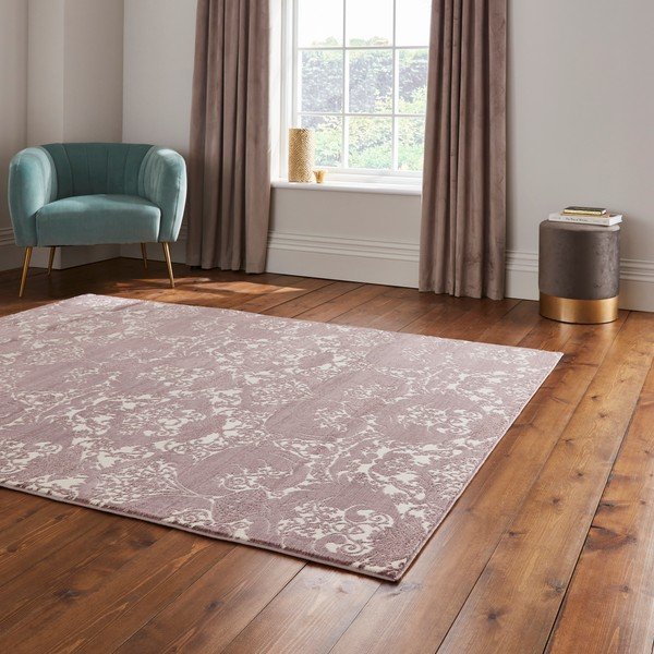 Roosa-lilla vaip 200x285 cm Imperial Wine - Think Rugs-image-2