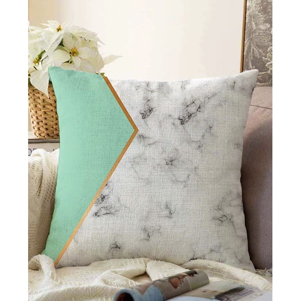 Puuvillasegust padjapüür Marmor, 55 x 55 cm - Minimalist Cushion Covers