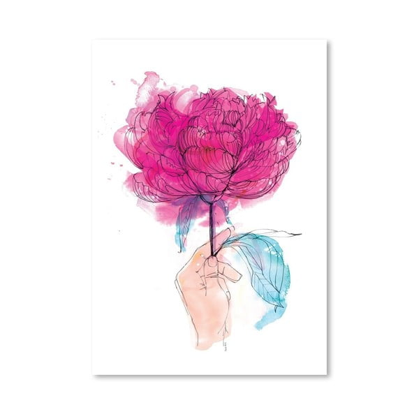 Plakát Rose, 30x42 cm