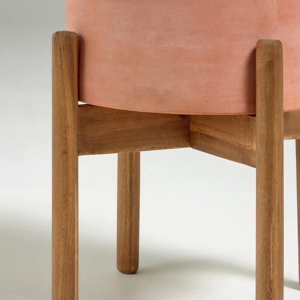 Lillepoti kate  terrakotta ø 38 cm Dalva – Kave Home-image-1