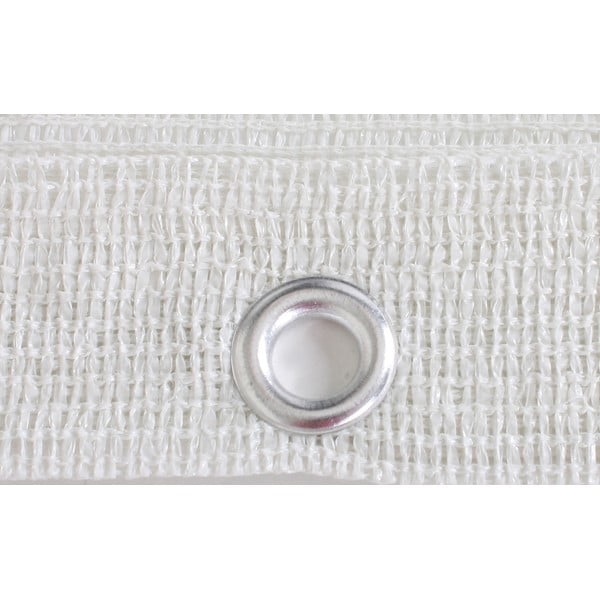 Valge plastikust rõdude ekraan 300x90 cm - Garden Pleasure-image-1