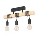 Must-puiduvärvi rippvalgusti TOWNSHEND - EGLO