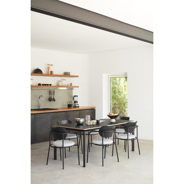 Must ja hall söögitool tuhkpuu dekooriga Eclipse - Teulat-image-1