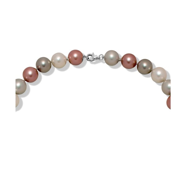 Růžovošedý perlový náhrdelník Nova Pearls Copenhagen Mara de Vida Only Me, 60 cm-image-1