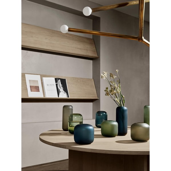 Roheline klaasvaas Bright, kõrgus 21,5 cm - Blomus-image-1