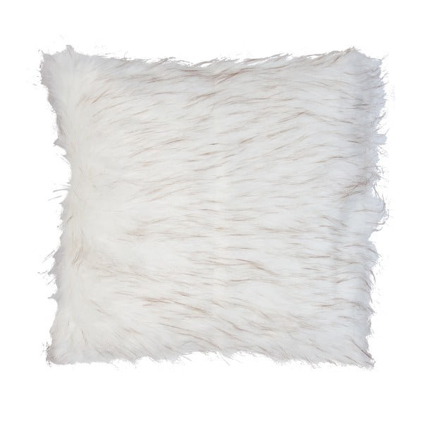 Povlak na polštář Clayre Fur, 50x50 cm, bílý