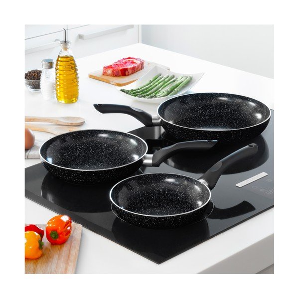 3 musta panni komplekt Stone - InnovaGoods-image-1
