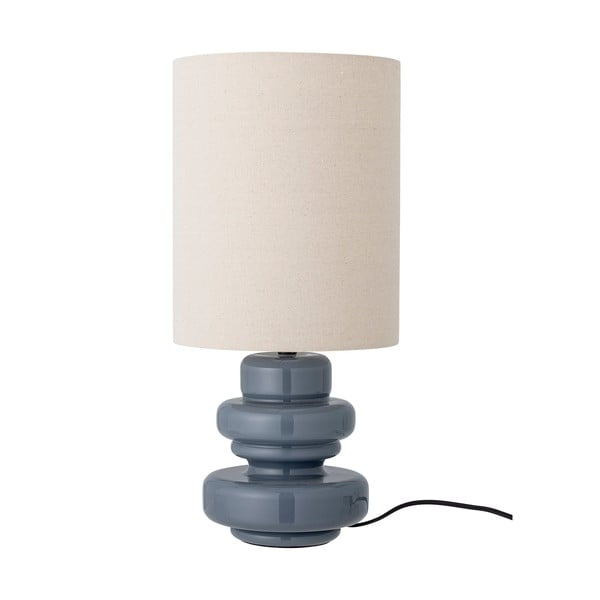 Sinine lauavalgusti tekstiilist varjuga (kõrgus 51 cm) Fabiola - Bloomingville