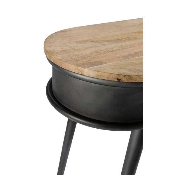 Must konsoollaud 38x90 cm Delhi - Marckeric-image-3