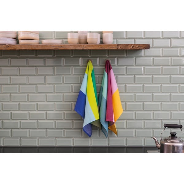 Komplekt 2 puuvillast köögirätikut, 50 x 70 cm No. 22 - Remember-image-3