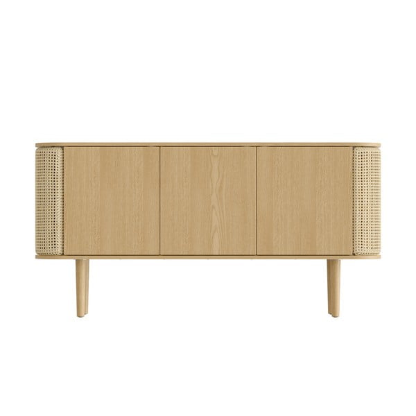 Madal kapp naturaalsest tammepuust 150x75 cm Treasures - UMAGE-image-3