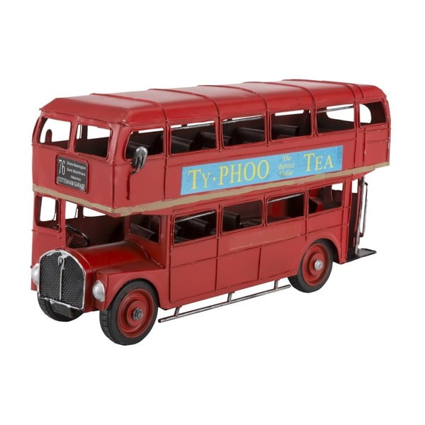 Červený dekorativní autobus Mauro Ferretti Bus Londoner