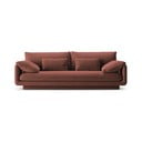 Roosa bukleekangast diivan 220 cm Torino - Micadoni Home