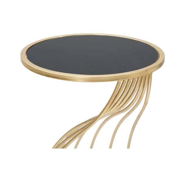 Ümmargune klaaspinnaga küljelaud ø 35 cm Flush – Mauro Ferretti-image-4