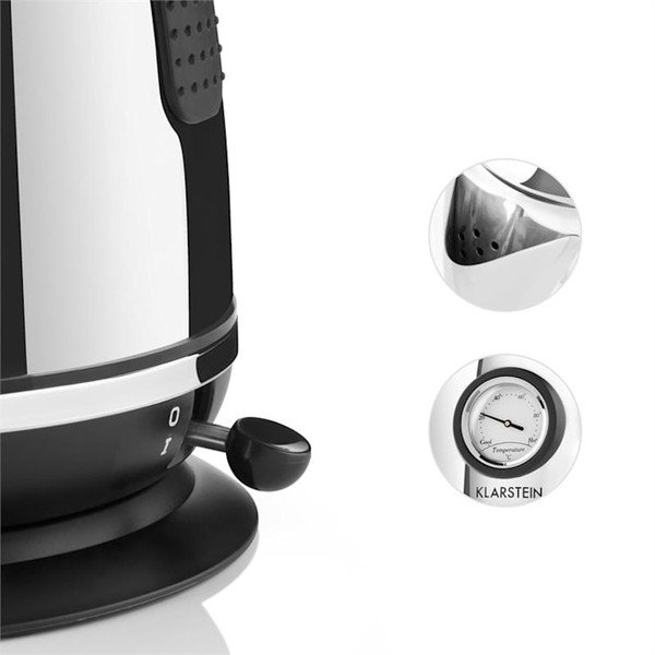 Hõbedane veekeetja Aquavita Chalet - Klarstein-image-3