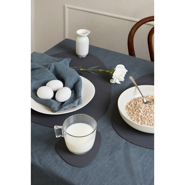 Öko-nahast lauamatt 37x44 cm Curve L Nupo - LIND DNA-image-1