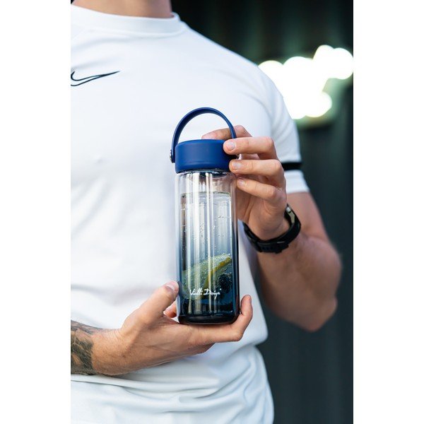 Sinine klaaspudel 350 ml Fuori - Vialli Design-image-1