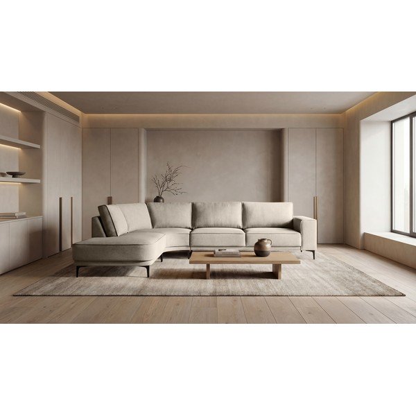 Beež nurgadiivan (vasak nurk) Copenhagen - Scandic-image-1