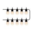 Valguskett pirnide arv 10 tk pikkus 300 cm Lucas Matte – Sirius