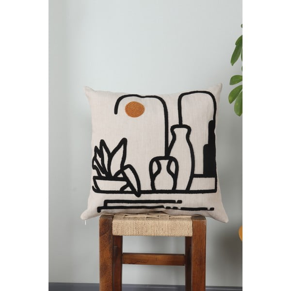Linane padjakate 43x43 cm Winter Sun - Mioli Decor-image-1