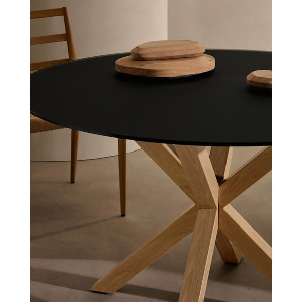 Ümmargune söögilaud ø 120 cm Argo - Kave Home-image-2