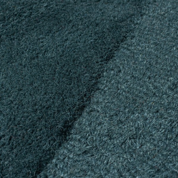 Sinakasroheline käsitsi kootud villane ümmargune vaip ø 160 cm Shard Teal - Flair Rugs-image-3