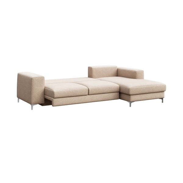 Beež bukleekangast panipaigaga nurgadiivanvoodi (parem nurk) Rene - Rodier-image-3