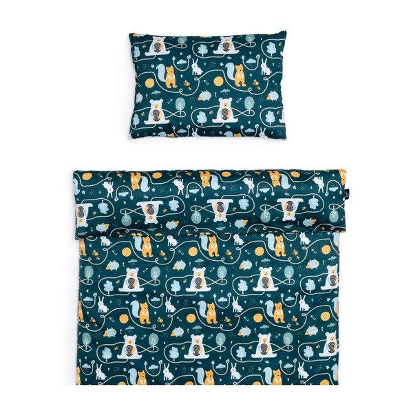 Puuvillane voodipesu 135x100 cm Animal Friends - ESECO-image-1