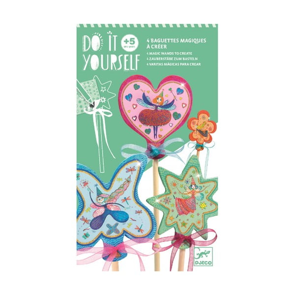 Komplekt 4 võlukeppide valmistamiseks Fairy - Djeco-image-1