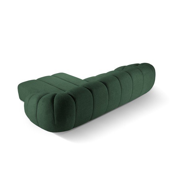 Roheline sametist nurgadiivan (parem nurk) Diana - Micadoni Home-image-3