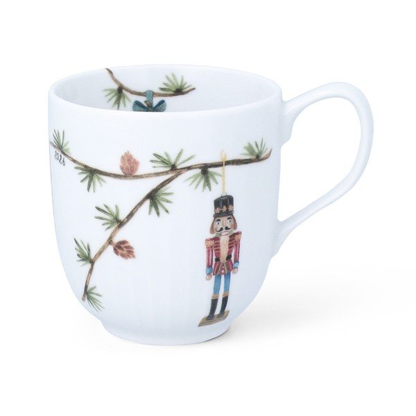 Valge portselanist kruus jõulumotiiviga 330 ml Hammershøi Christmas - Kähler Design