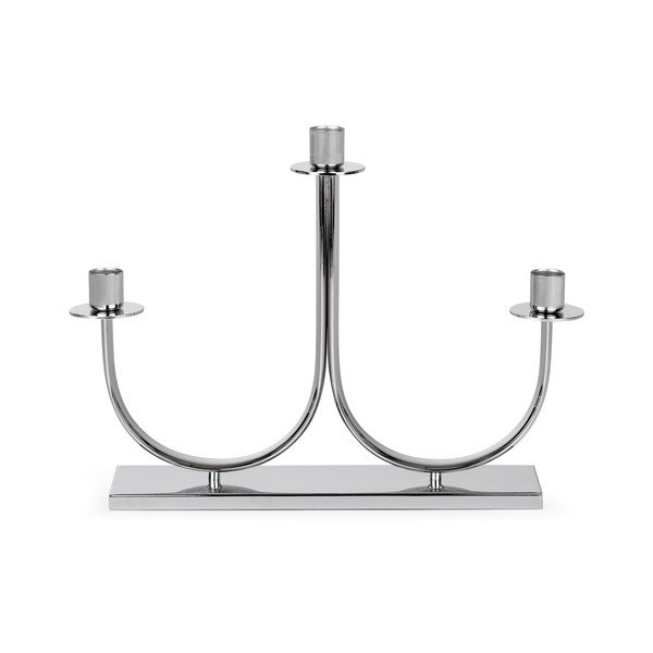 Metallist küünlajalg Elana - Zilverstad-image-4