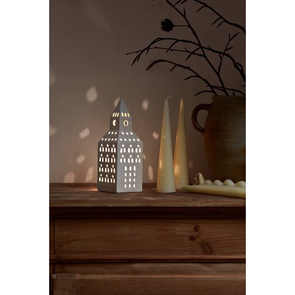 Keraamiline teeküünla hoidja Urbania Lighthouse Church Tower - Kähler Design-image-2