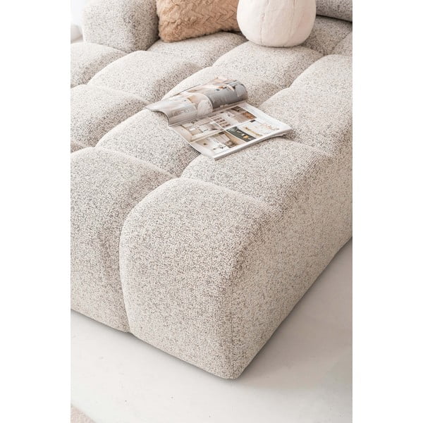 Beež modulaarne nurgadiivanvoodi koos panipaigaga(vasak nurk) Lulu – Miuform-image-3