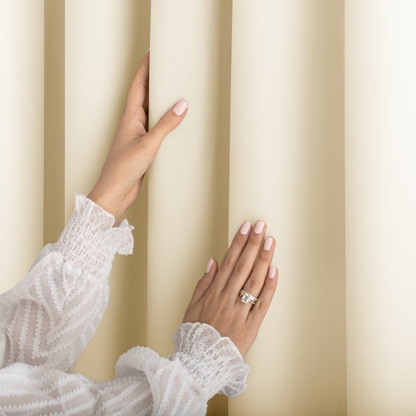 Elevandiluu värvi pimendav kardin 140x250 cm Carli Tie - Restilo-image-4