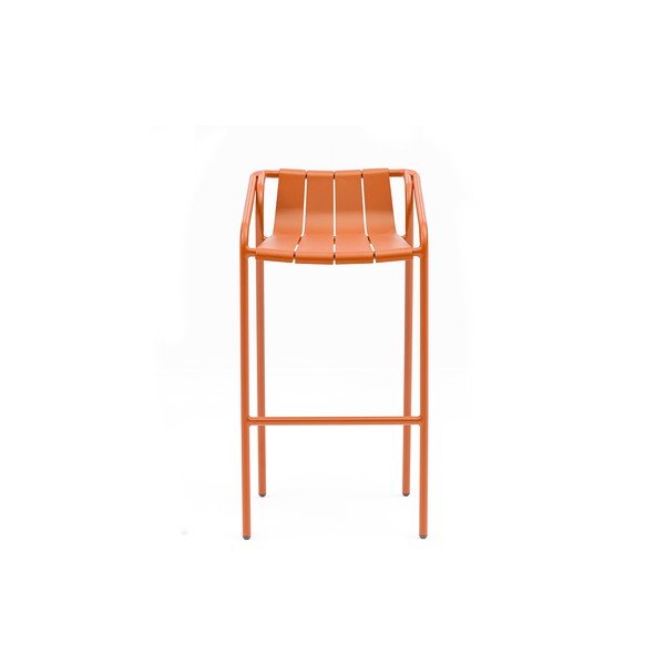 Oranžid metallist baaritoolid 2tk komplektis Fleole – Ezeis-image-2