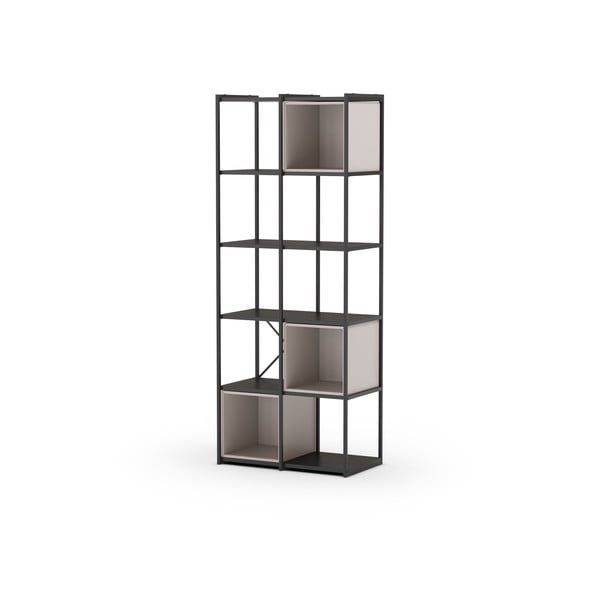 Must-kreem raamaturiiul 71x179 cm Anya - Marckeric-image-3