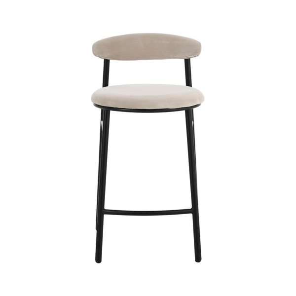 Beež metallist baaritool (istme kõrgus 66 cm) Doggi - Ellos Home-image-4