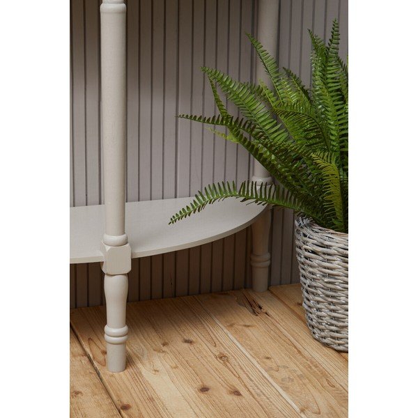 Beež männipuidust konsoollaud 30x80 cm Heritage - Premier Housewares-image-2