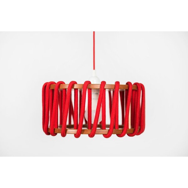 Červené stropní svítidlo EMKO Macaron, ø 30 cm-image-3