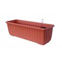 Pruun isevoolav istutuspott, pikkus 40 cm Siesta - Plastia