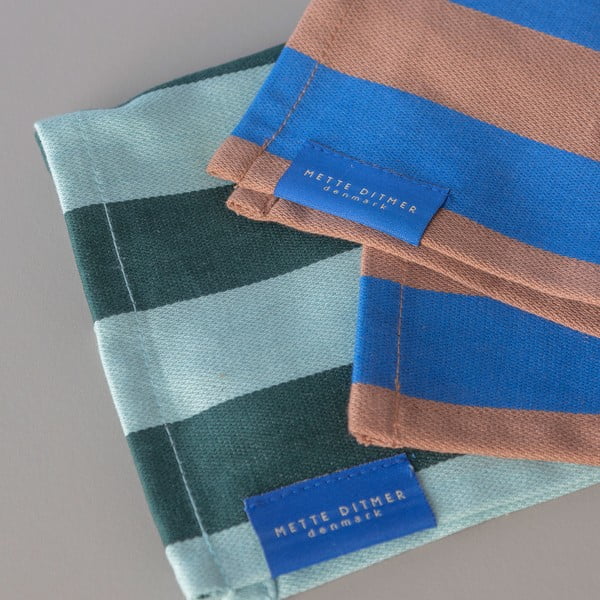 Tekstiilist salvrätikud 2 tk komplektis Stripes - Mette Ditmer Denmark-image-2