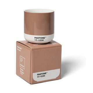 Helepruun keraamiline kruus 175 ml Cortado Mocha Mousse 17-1230 - Pantone